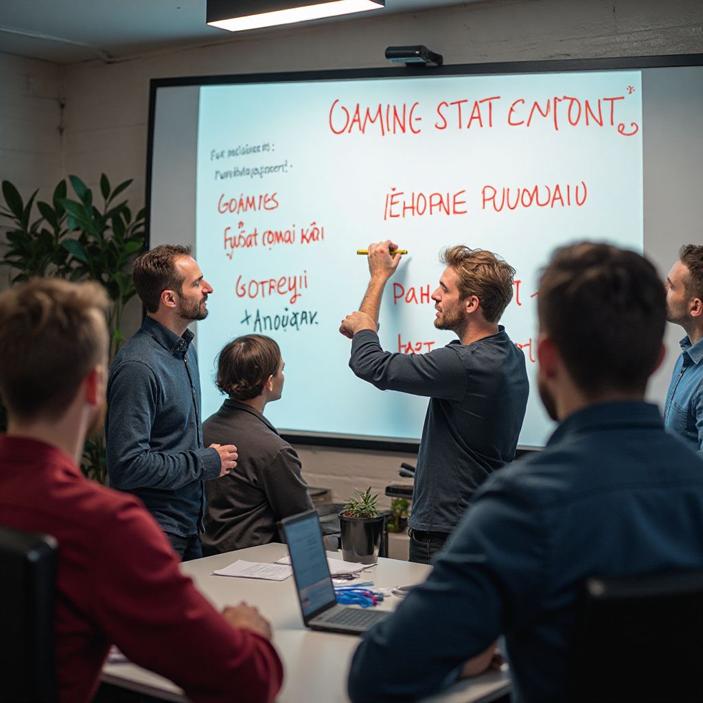 Команда GameUA на стратегічній сесії