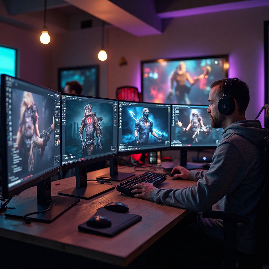 Редакція GameUA за роботою